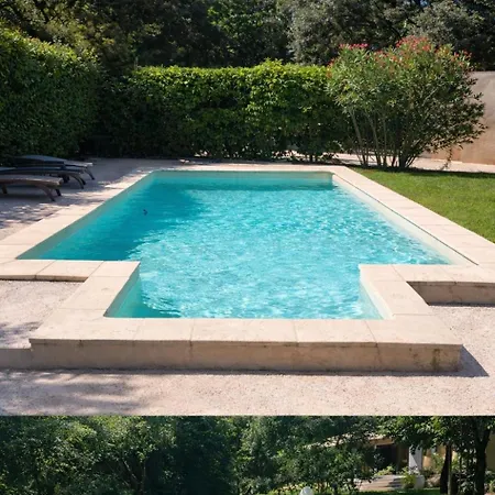 Villa Cocon Du Gardon - Piscine Privee - Climatisation -8 Couchages Collias
